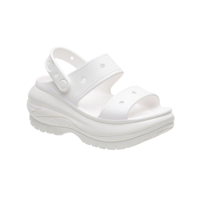 CROCS MEGA CRUSH SANDAL WHITE