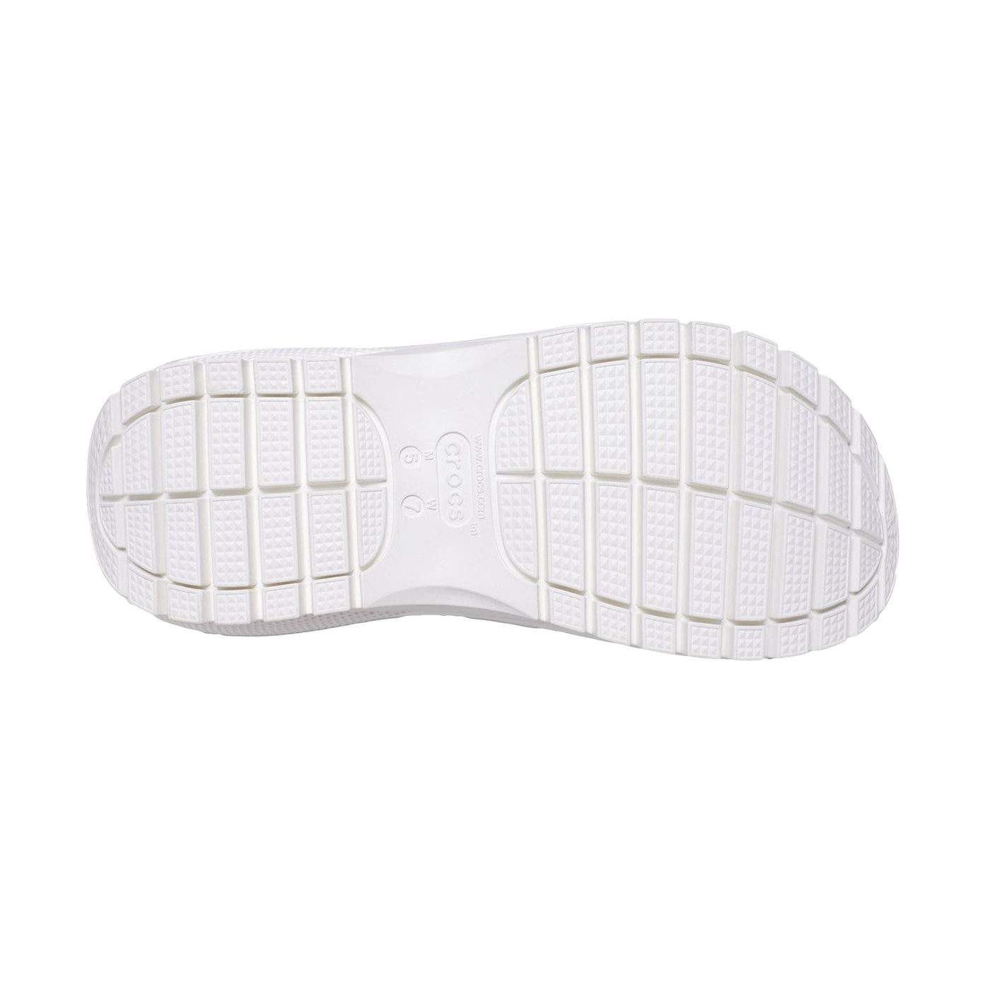 CROCS MEGA CRUSH SANDAL WHITE