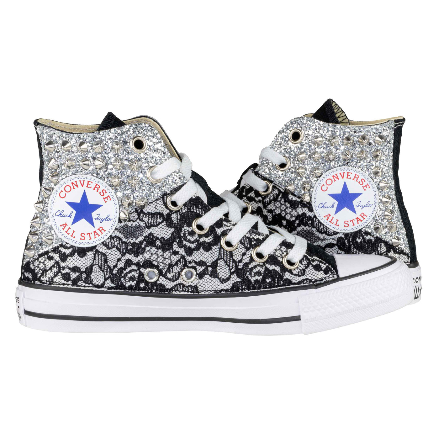 CONVERSE PERSONALIZZATE NERA ROGER