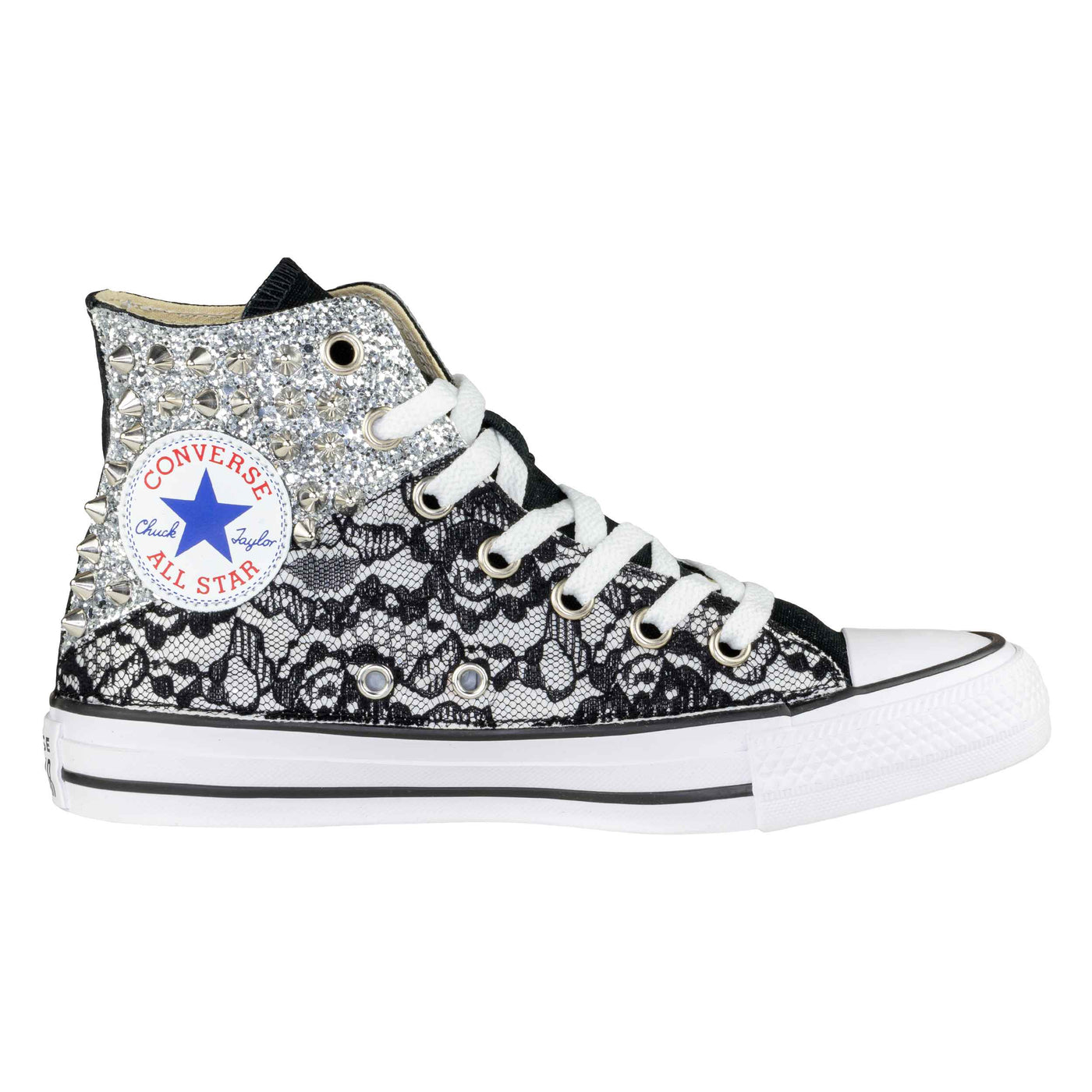 CONVERSE PERSONALIZZATE NERA ROGER