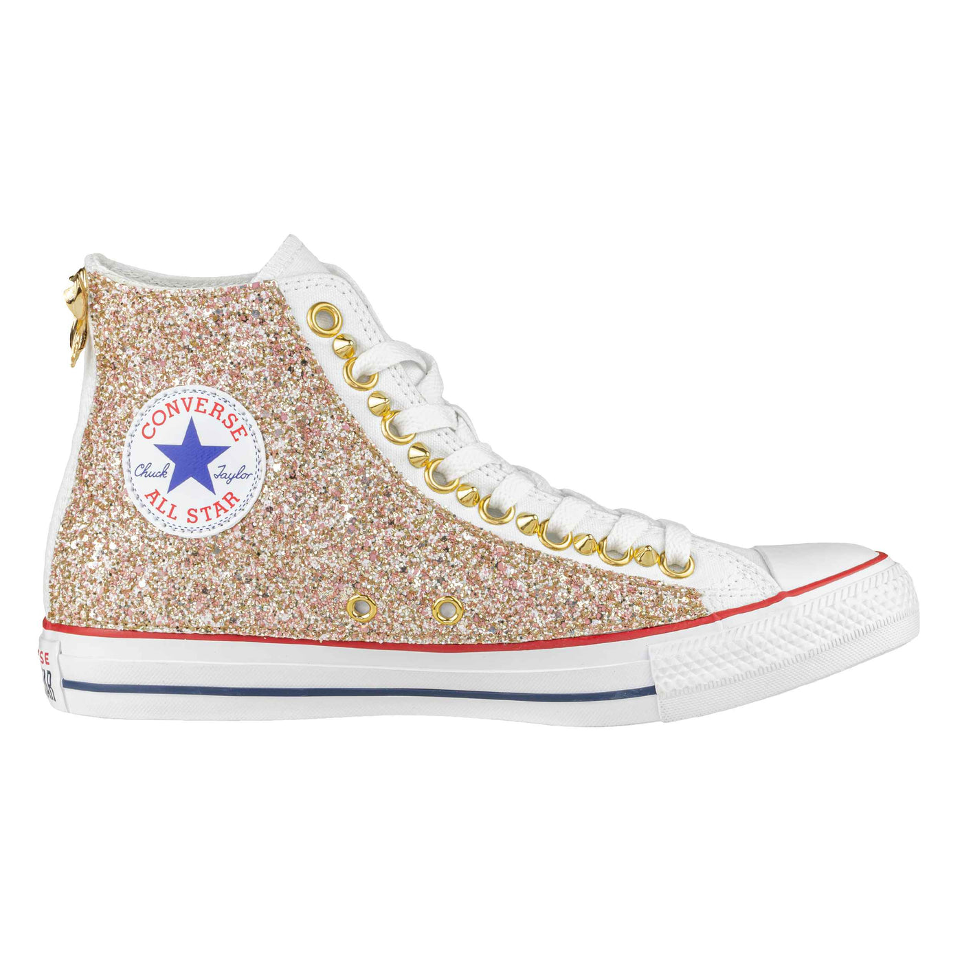 CONVERSE PERSONALIZZATE ROSA REA