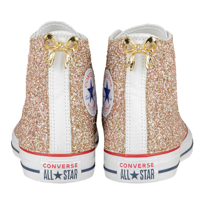 CONVERSE PERSONALIZZATE ROSA REA