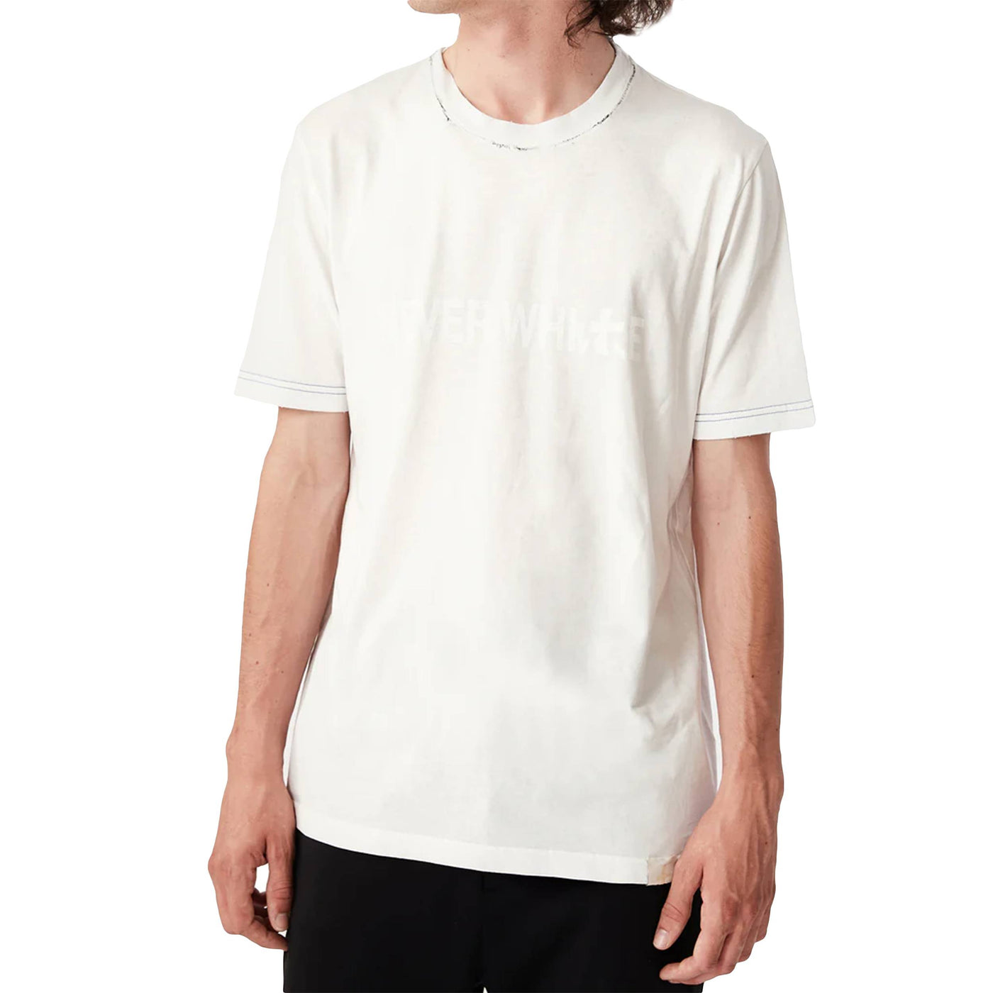 PREMIATA T-SHIRT ATHENS U NEVERWHITE WHITE