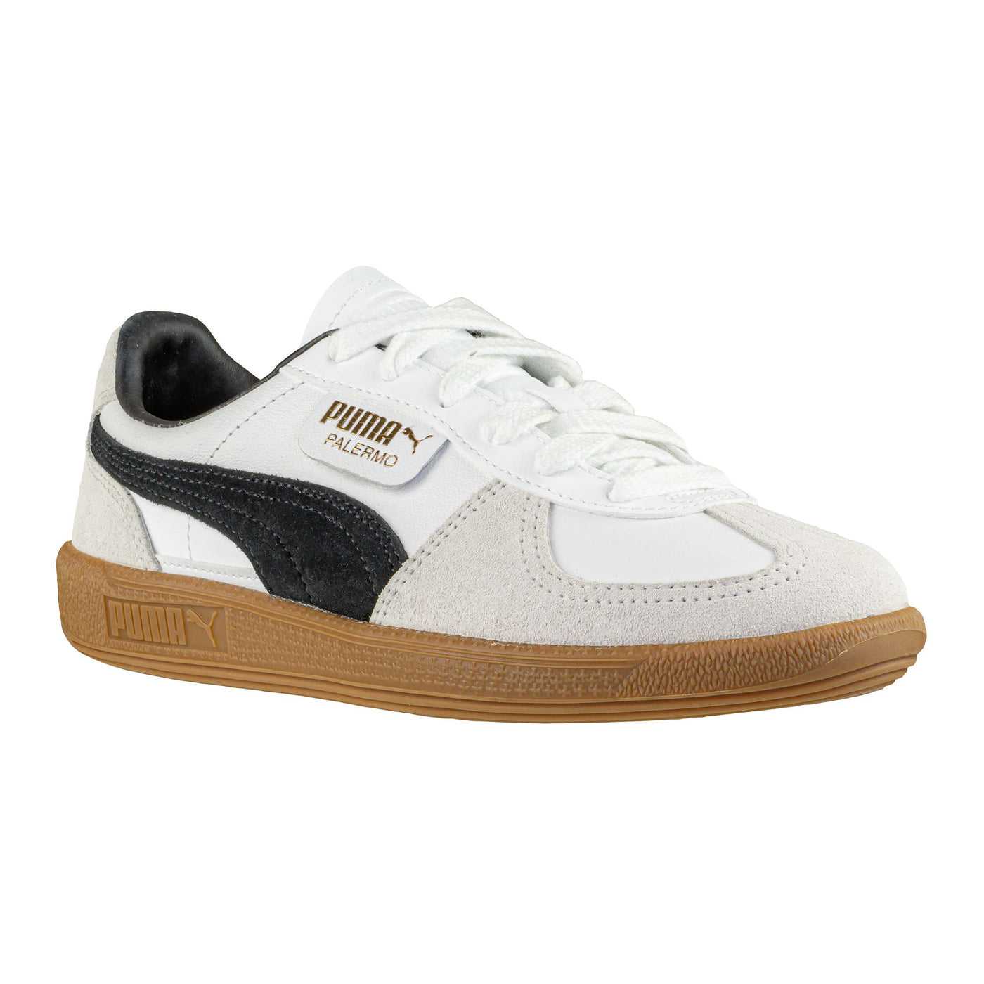 PUMA PALERMO LTH 396464 01 WHITE-VAPOR-GRAY-GUM