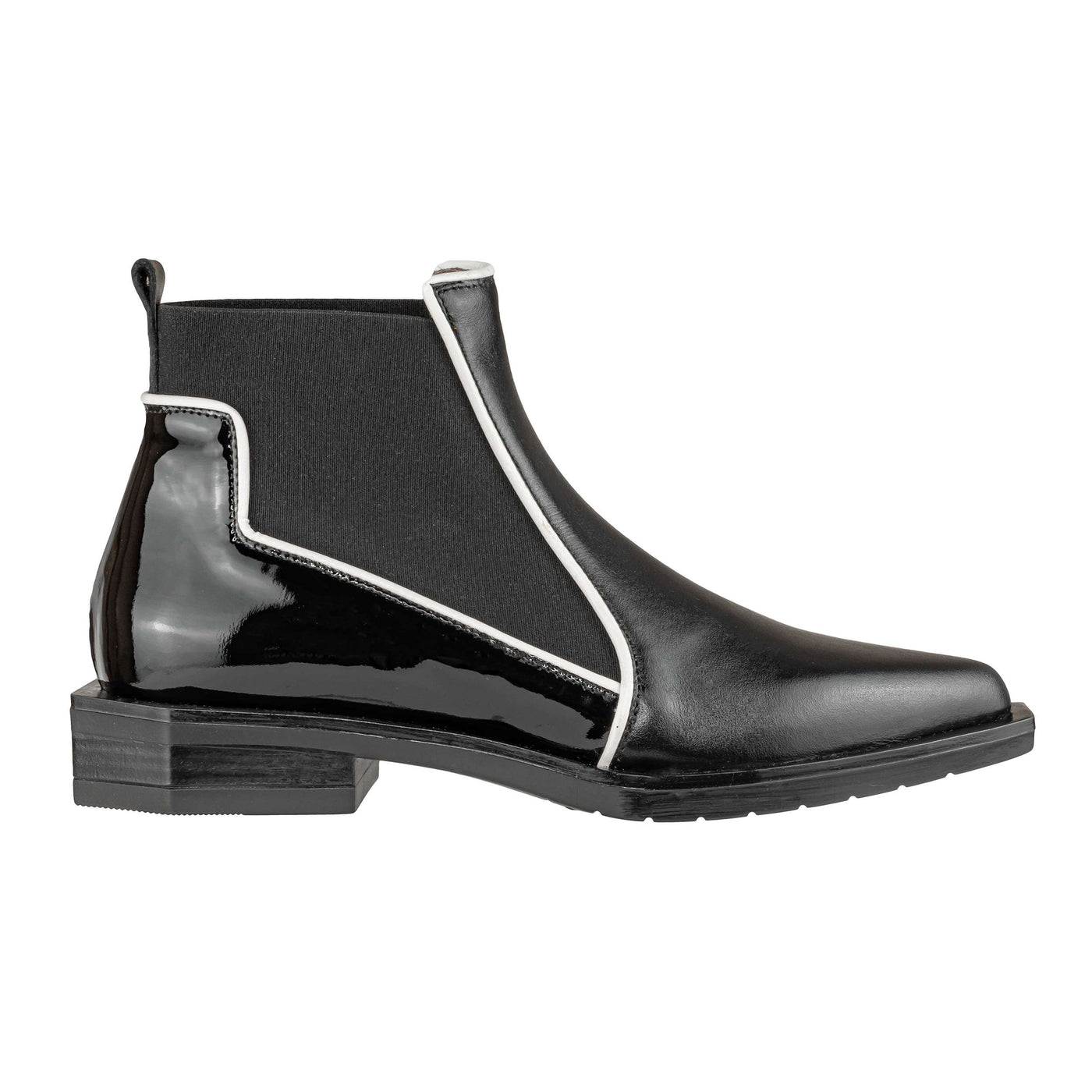 LE BOHEMIEN G013 STIVALETTO VITELLO NERO