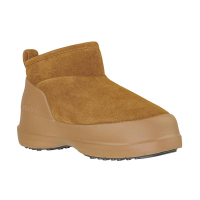 MOON BOOT LUNA LOW SUEDE COGNAC