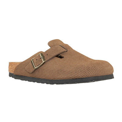 BIRKENSTOCK 1028298 BOSTON BS CORDUROY DARK TEA