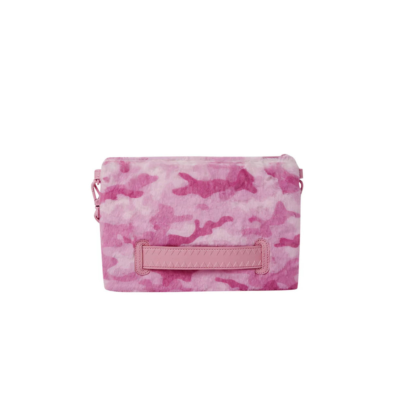 SPRAYGROUND PINK FUR CAMO POUCHETTE