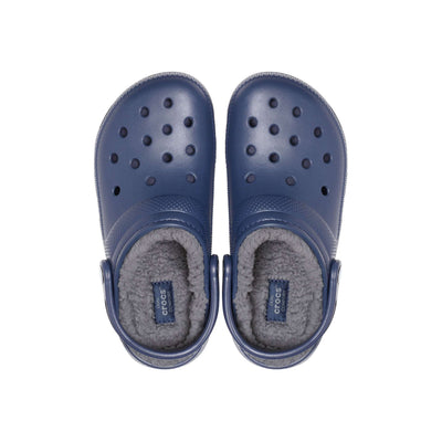 CROCS CLASSIC LINED CLOG NAVY