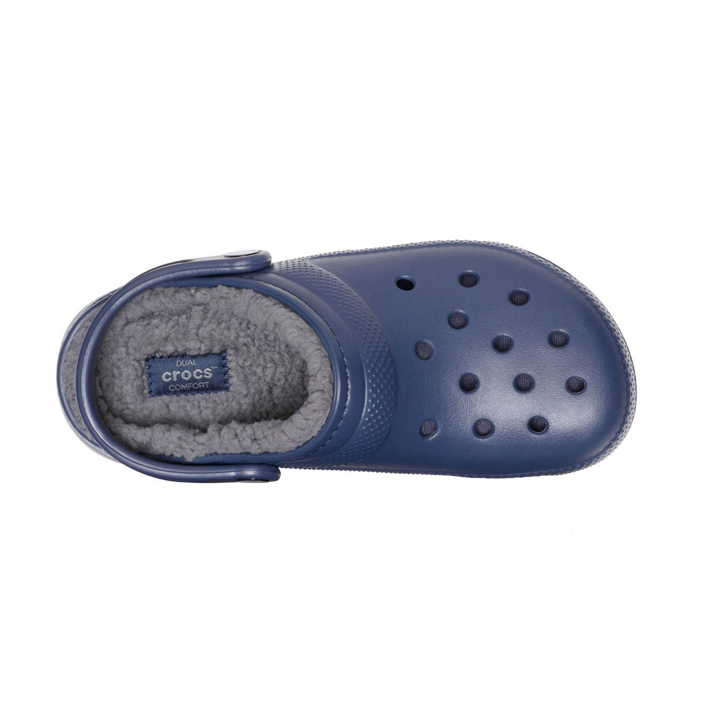 CROCS CLASSIC LINED CLOG NAVY