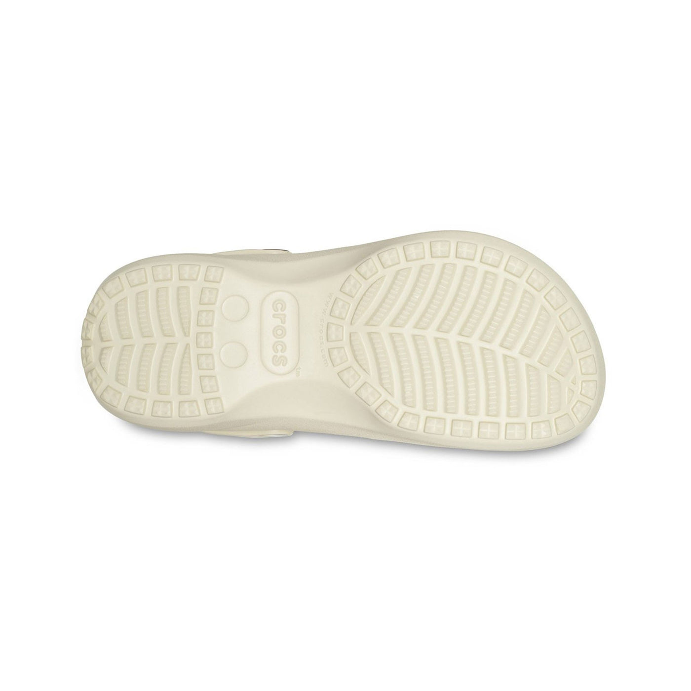 CROCS CLASSIC PLATFORM LINED CLOG BONE