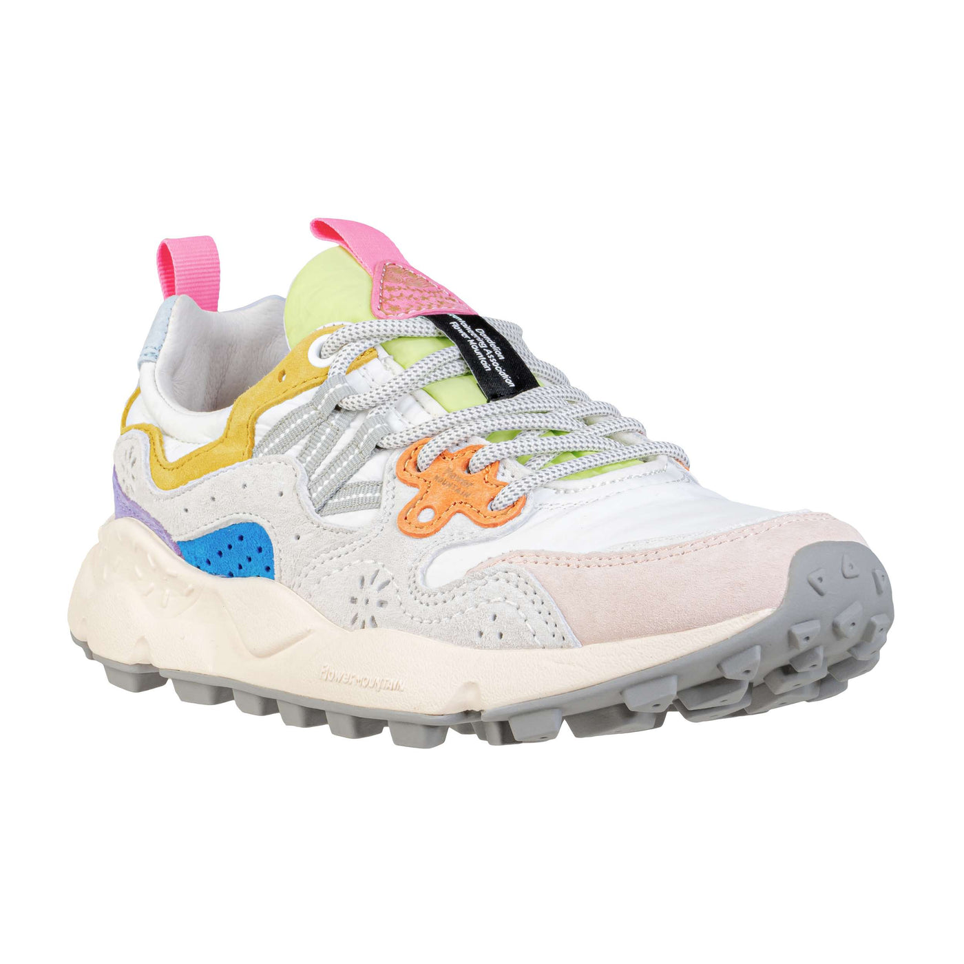 FLOWER MOUNTAIN YAMANO 3 WOMAN WHITE-PINK