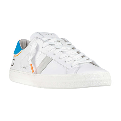 D.A.T.E. HILL LOW VINTAGE CALF WHITE-BLUETTE