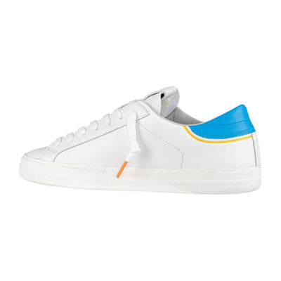 D.A.T.E. HILL LOW VINTAGE CALF WHITE-BLUETTE