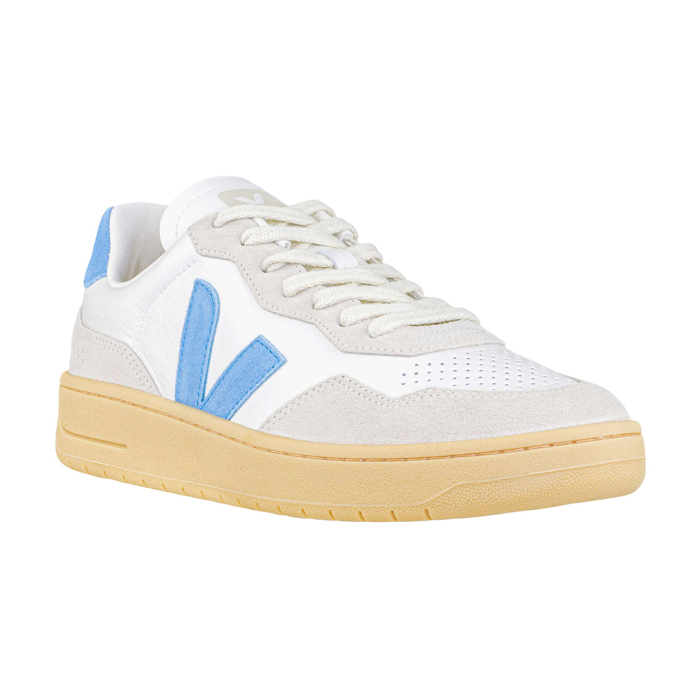 VEJA V-90 O.T. LEATHER W EXTRA WHITE AQUA NATURAL