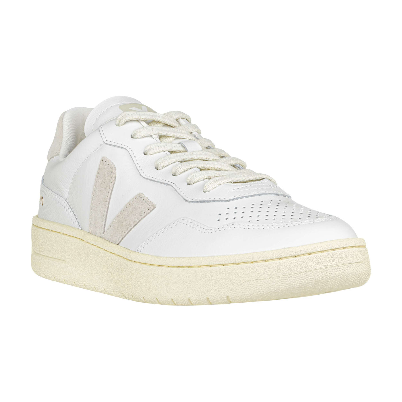 VEJA V-90 O.T. LEATHER M EXTRA WHITE NATURAL