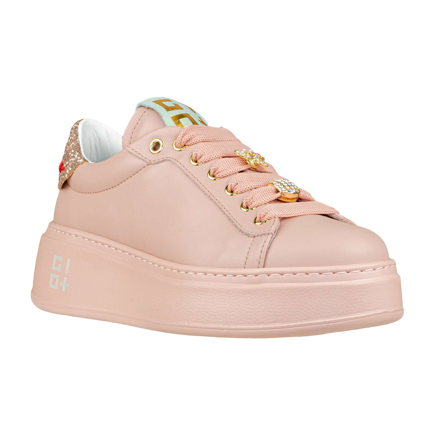 GIO+ SNEAKERS PIA326A COMBI WHITE FARFALLA