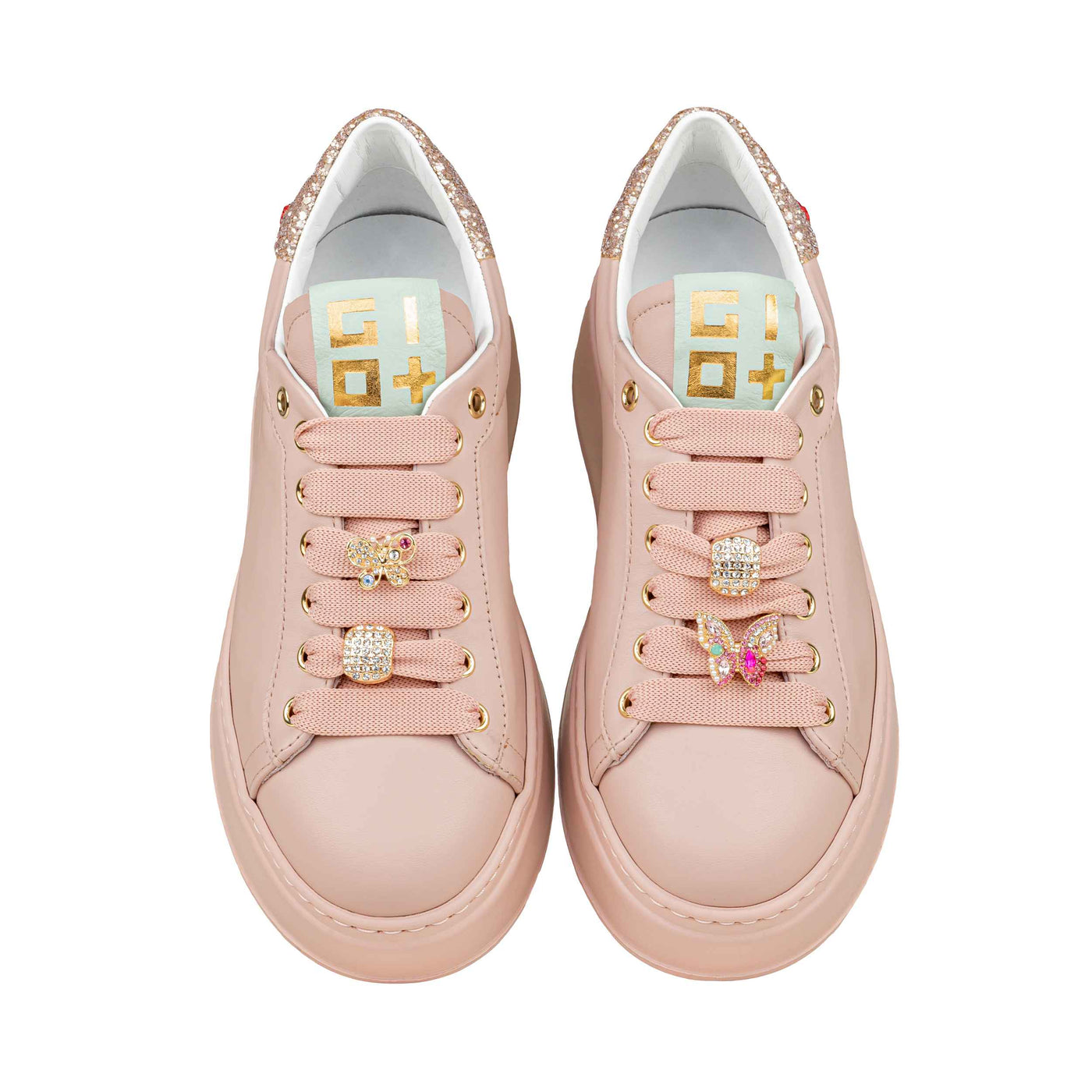 GIO+ SNEAKERS PIA326A COMBI WHITE FARFALLA