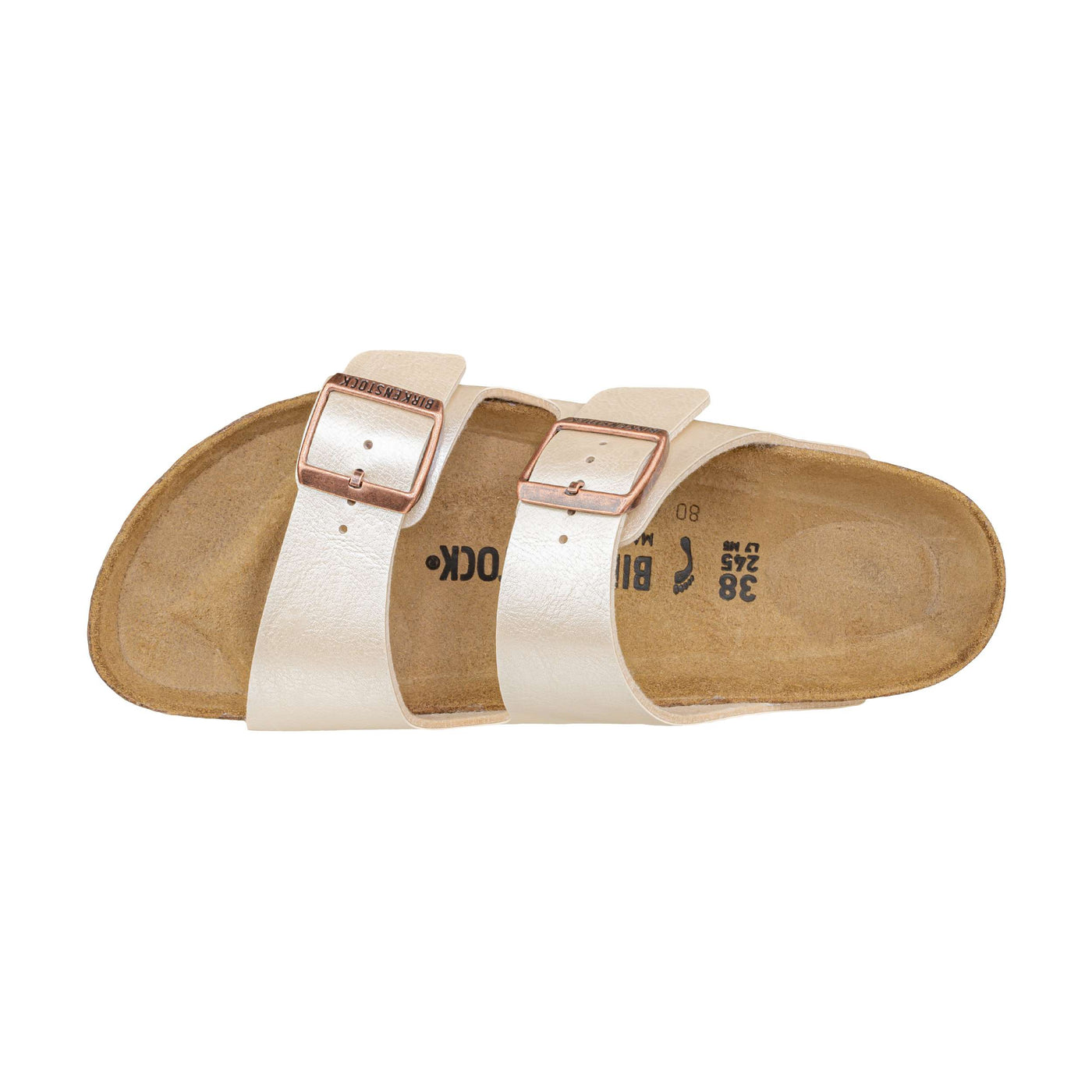 BIRKENSTOCK 1009921 ARIZONA BS GRACEFUL PEARL WHITE NARROW FIT