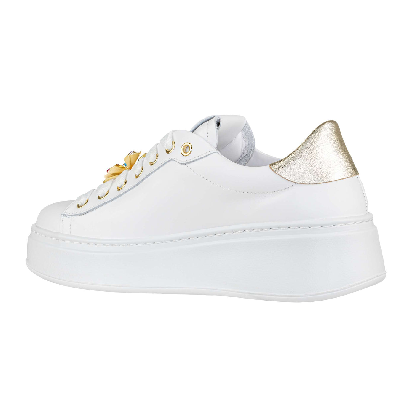 GIO+ SNEAKERS PIA315A COMBI WHITE/GOLD