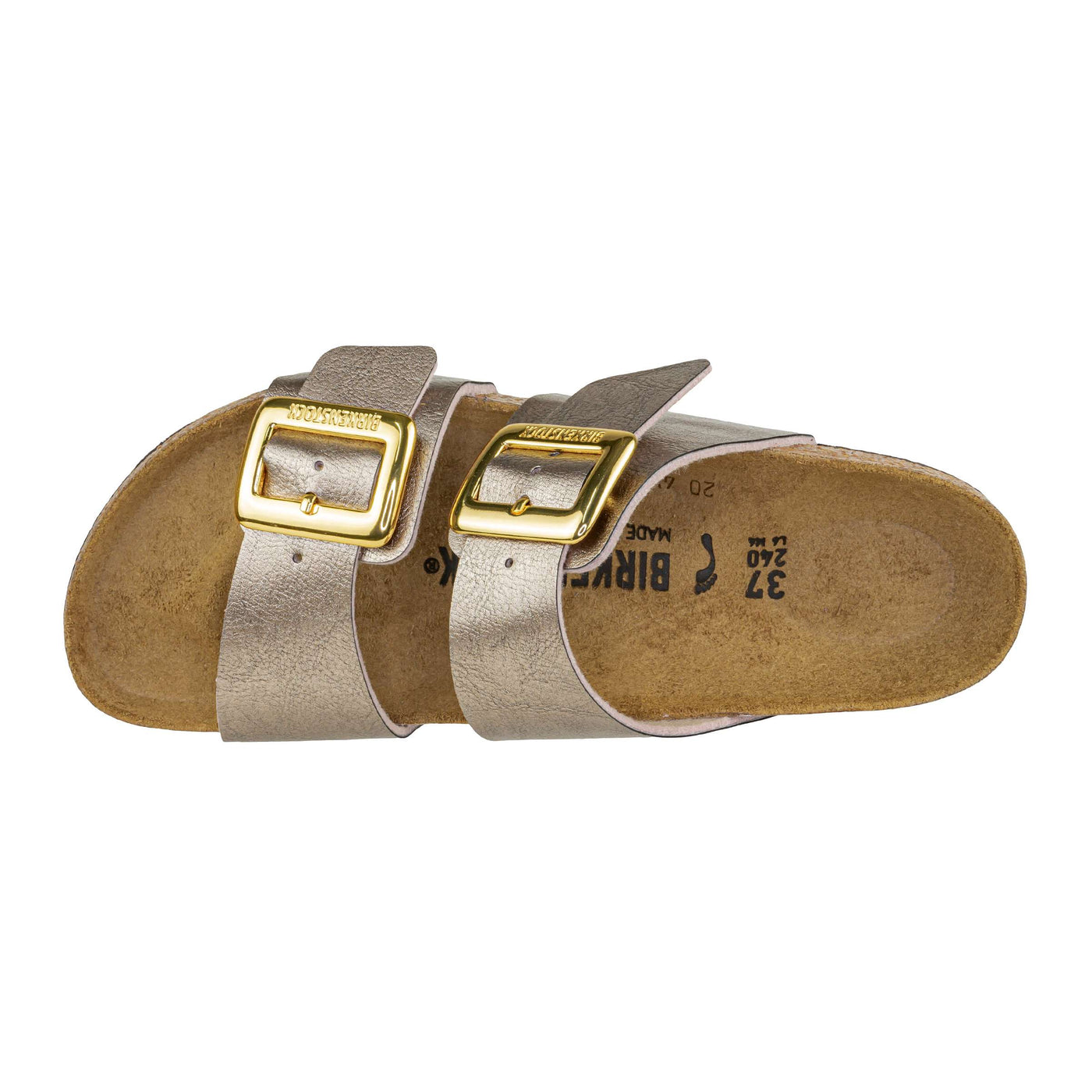 BIRKENSTOCK 1029372 SYDNEY CUSHION BUCKLE GRACEFUL TAUPE NARROW FIT