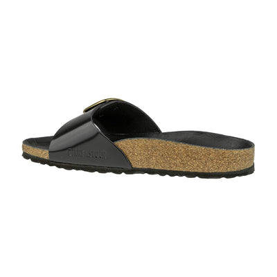 BIRKENSTOCK 1022650 MADRID BIG BUCKLE HIGH SHINE BLACK NARROW FIT