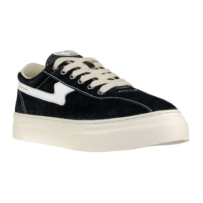 S.W.C STEPNEY WORKERS CLUB PEARL S-STRIKE CUP SUEDE BLK-WHT