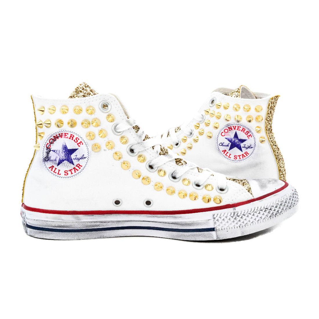 CONVERSE PERSONALIZZATE BIANCA FANCY