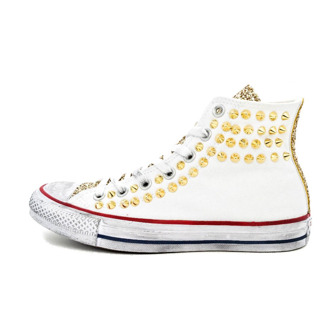 CONVERSE PERSONALIZZATE BIANCA FANCY