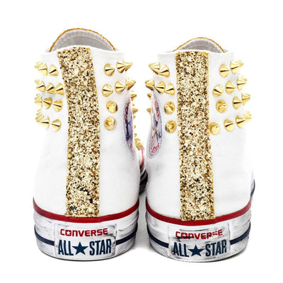 CONVERSE PERSONALIZZATE BIANCA FANCY