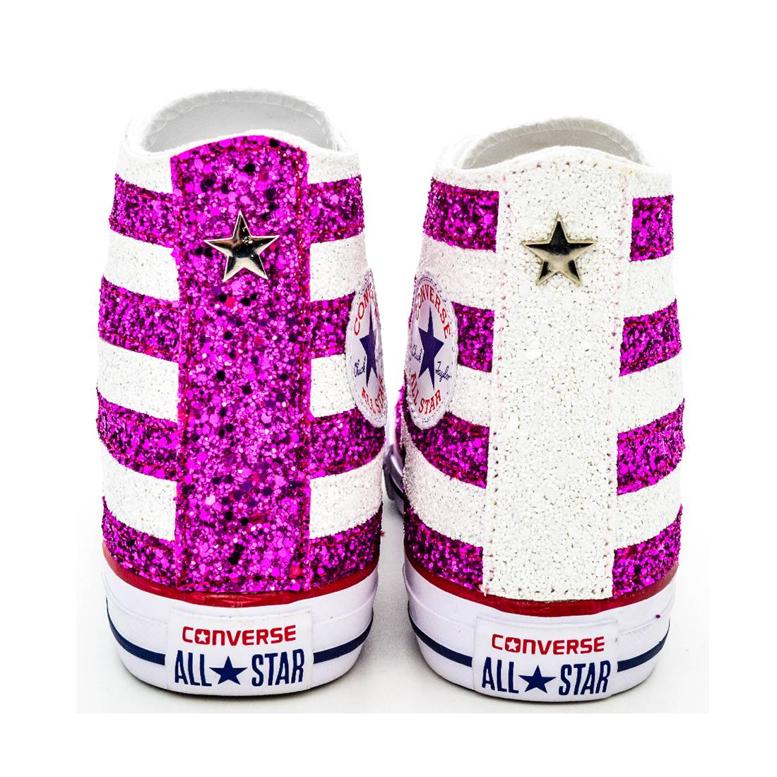 CONVERSE PERSONALIZZATE FUXIA DJALMA