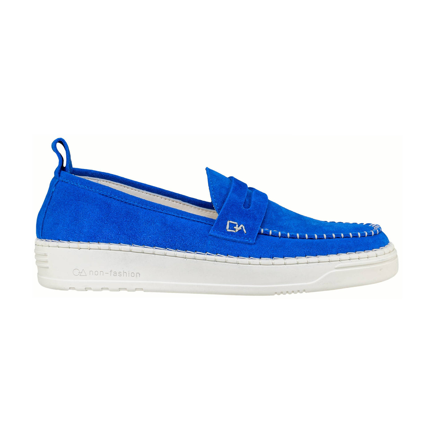 OA NON-FASHION MOCASSINO O58C SUEDE BLUE