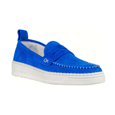 OA NON-FASHION MOCASSINO O58C SUEDE BLUE